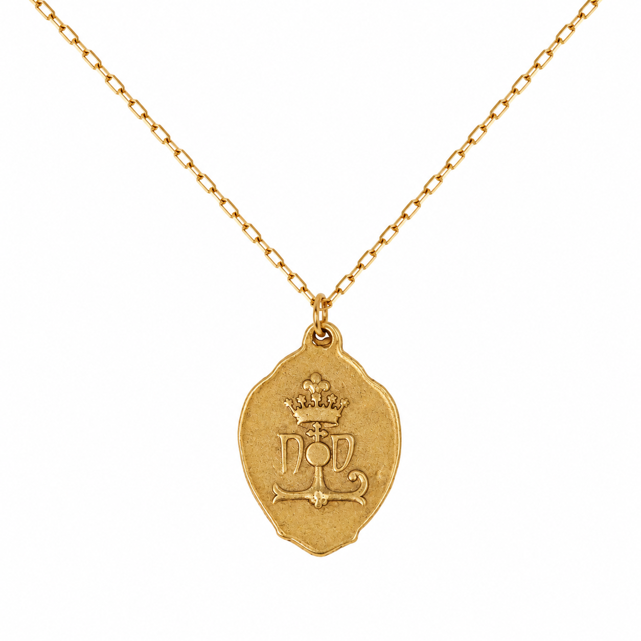 Shield of Mary Pendant Necklace
