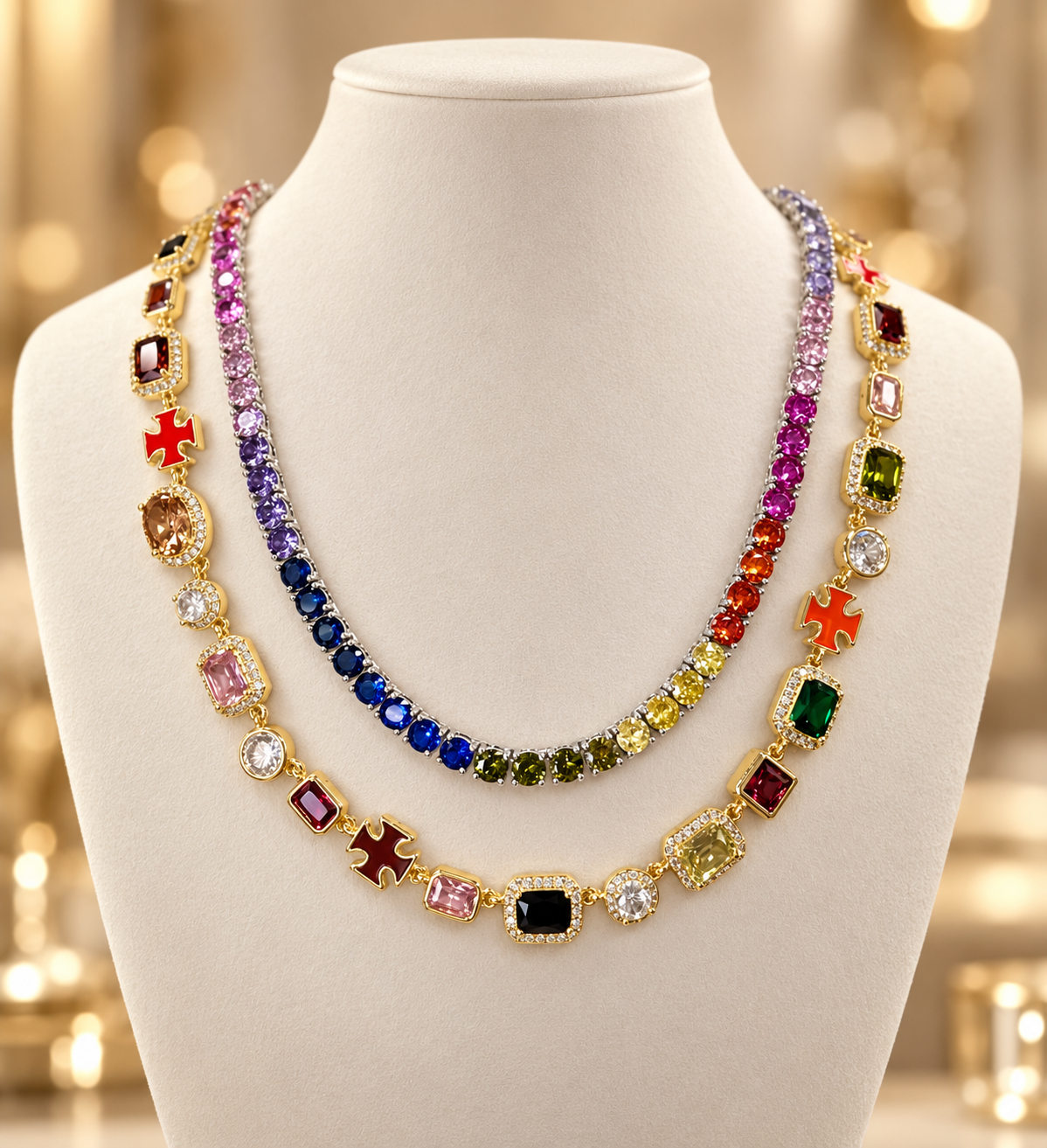 Prismatic Necklace