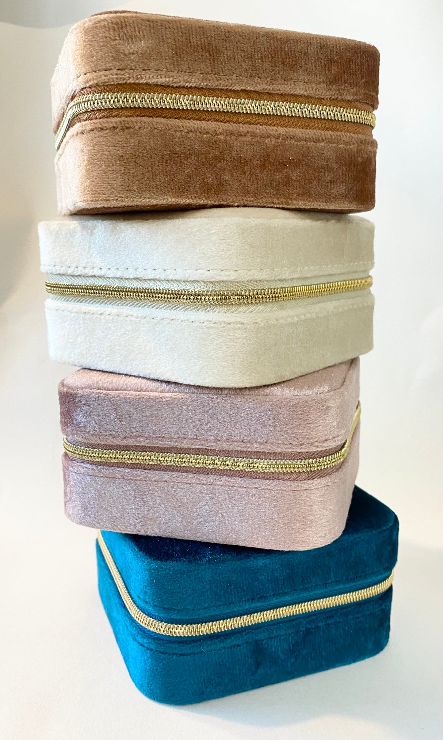 Teal Monogrammed Jewelry Box