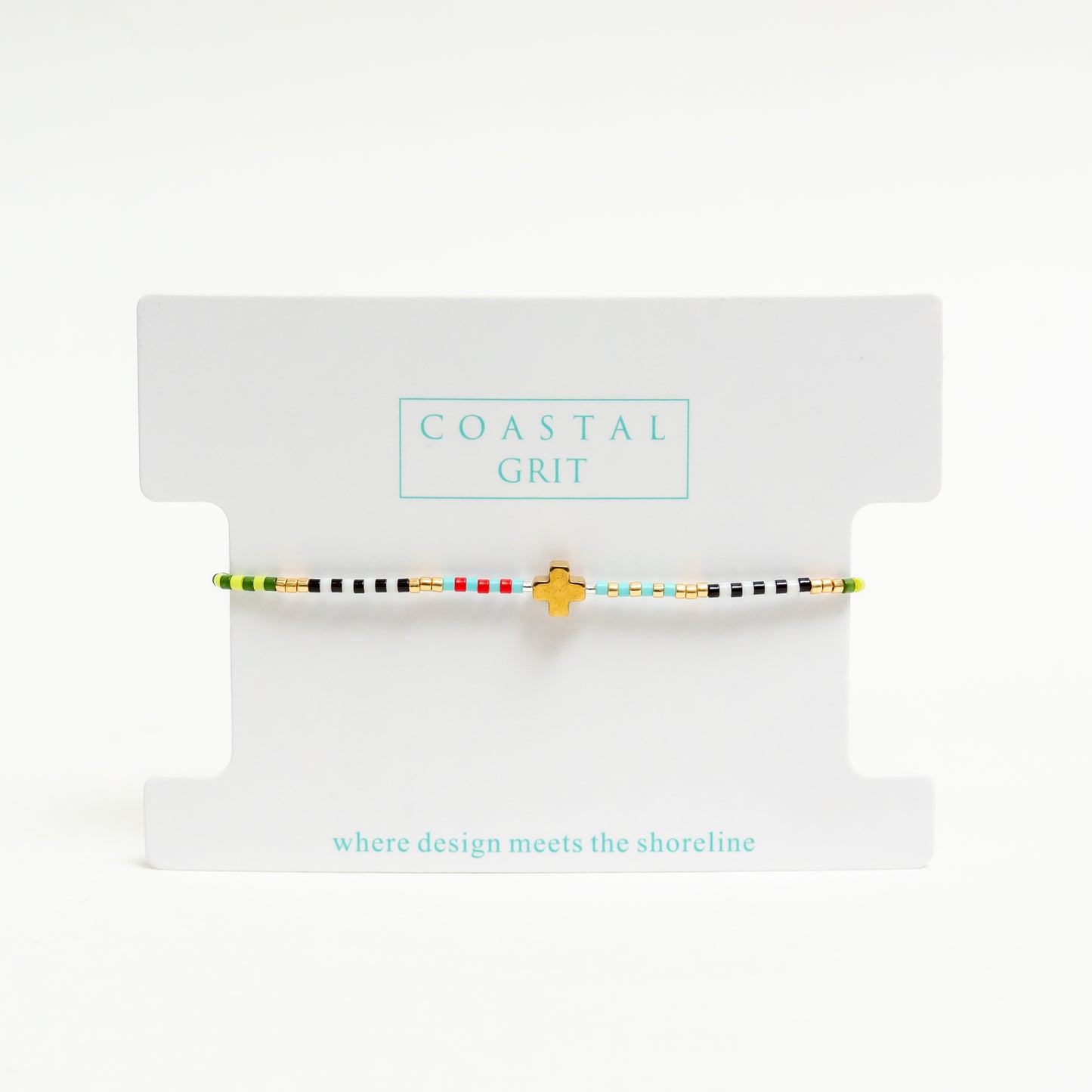 Coastal Cross Bracelet