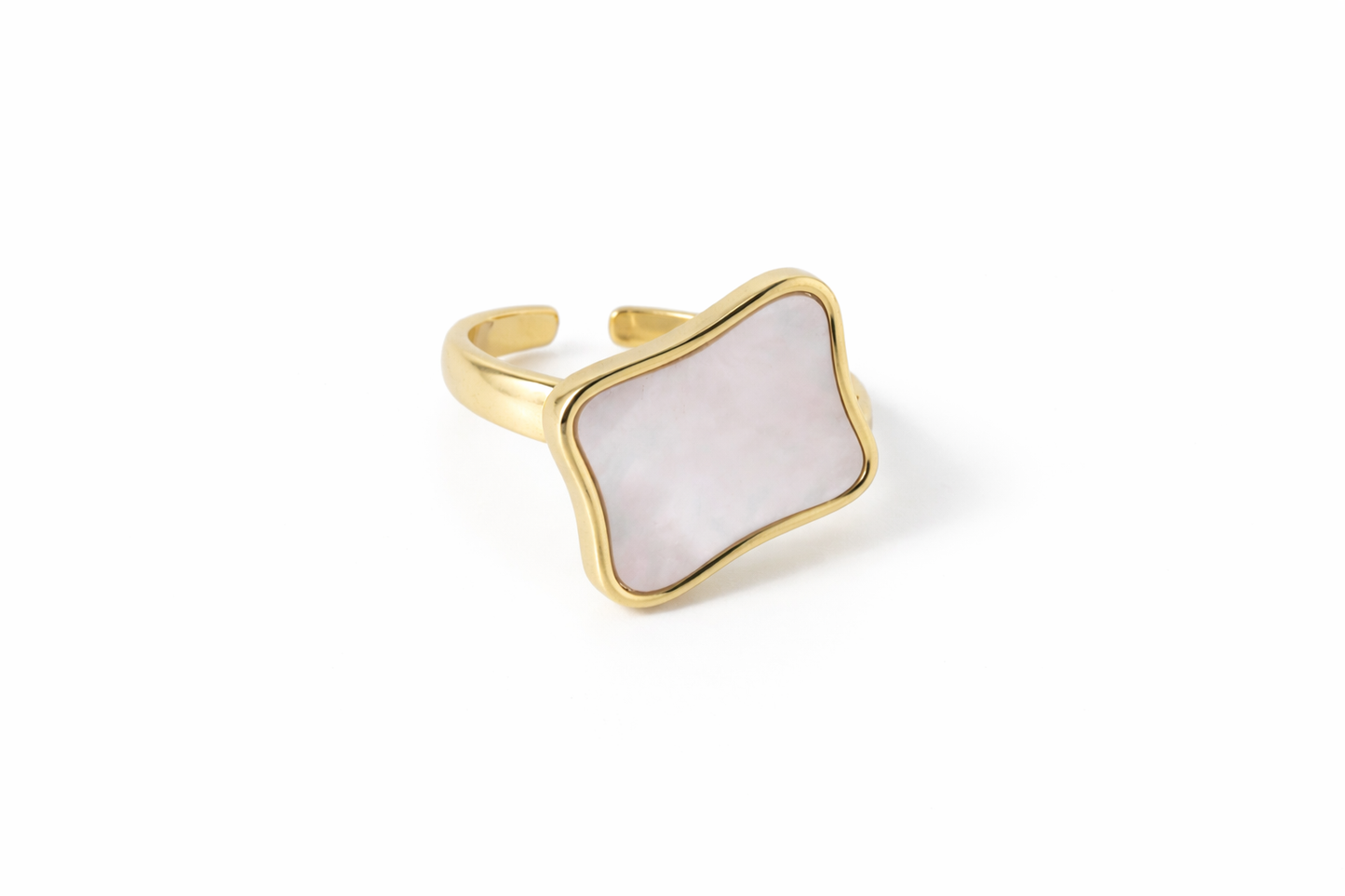 Mother of Pearl Dinner Ring
