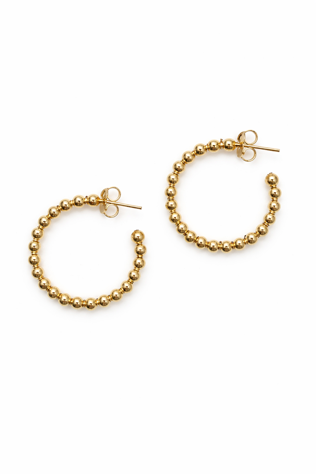 Classic Beaded Hoop