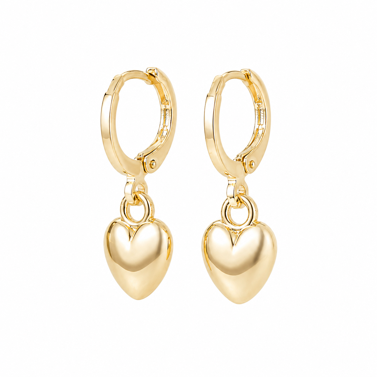 Heart of Gold Dangles