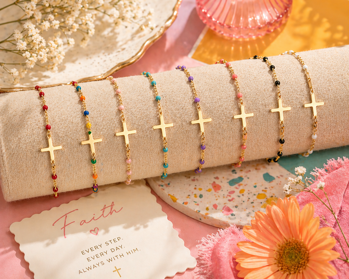 Blessed Cross Bracelet