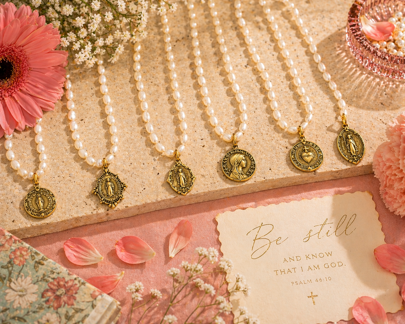 Sacred Pearl Necklace