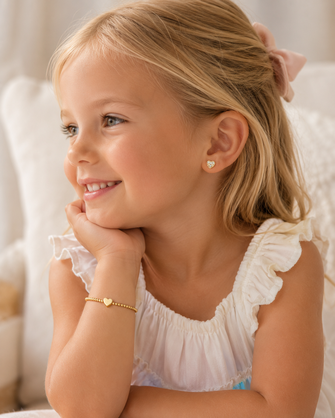 CK Heart of Gold Bracelet