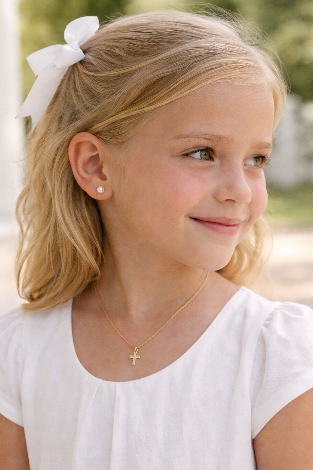 CK Protector Cross Necklace