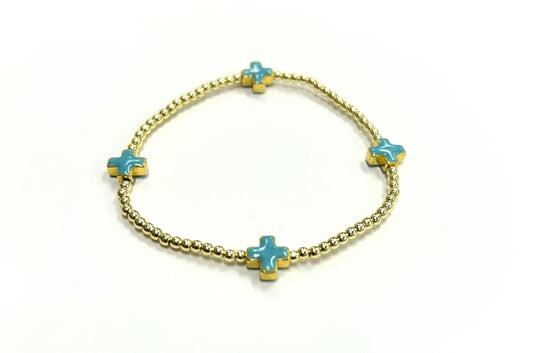 Lucy Cross Bracelet