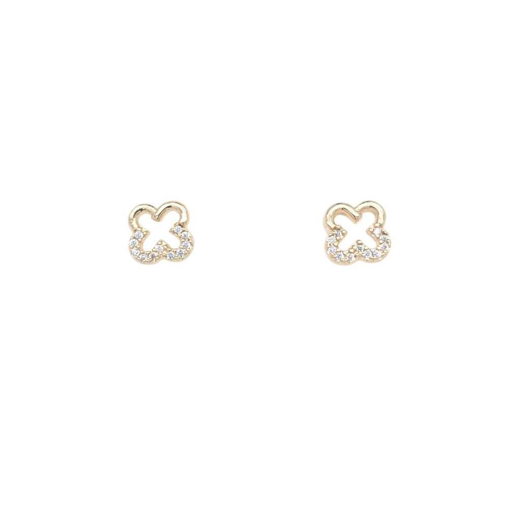 CK Quatrefoil Earrings
