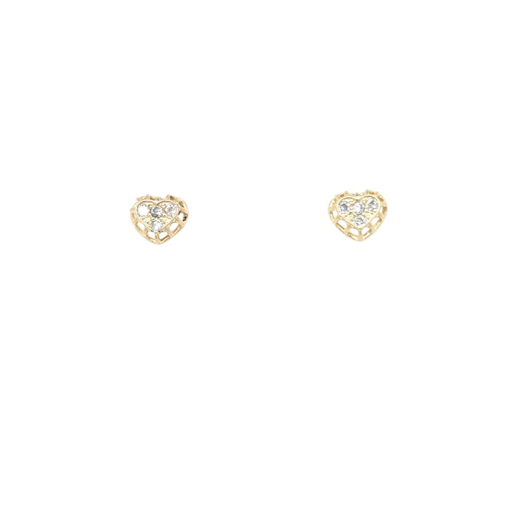 CK Diamond Heart Earring