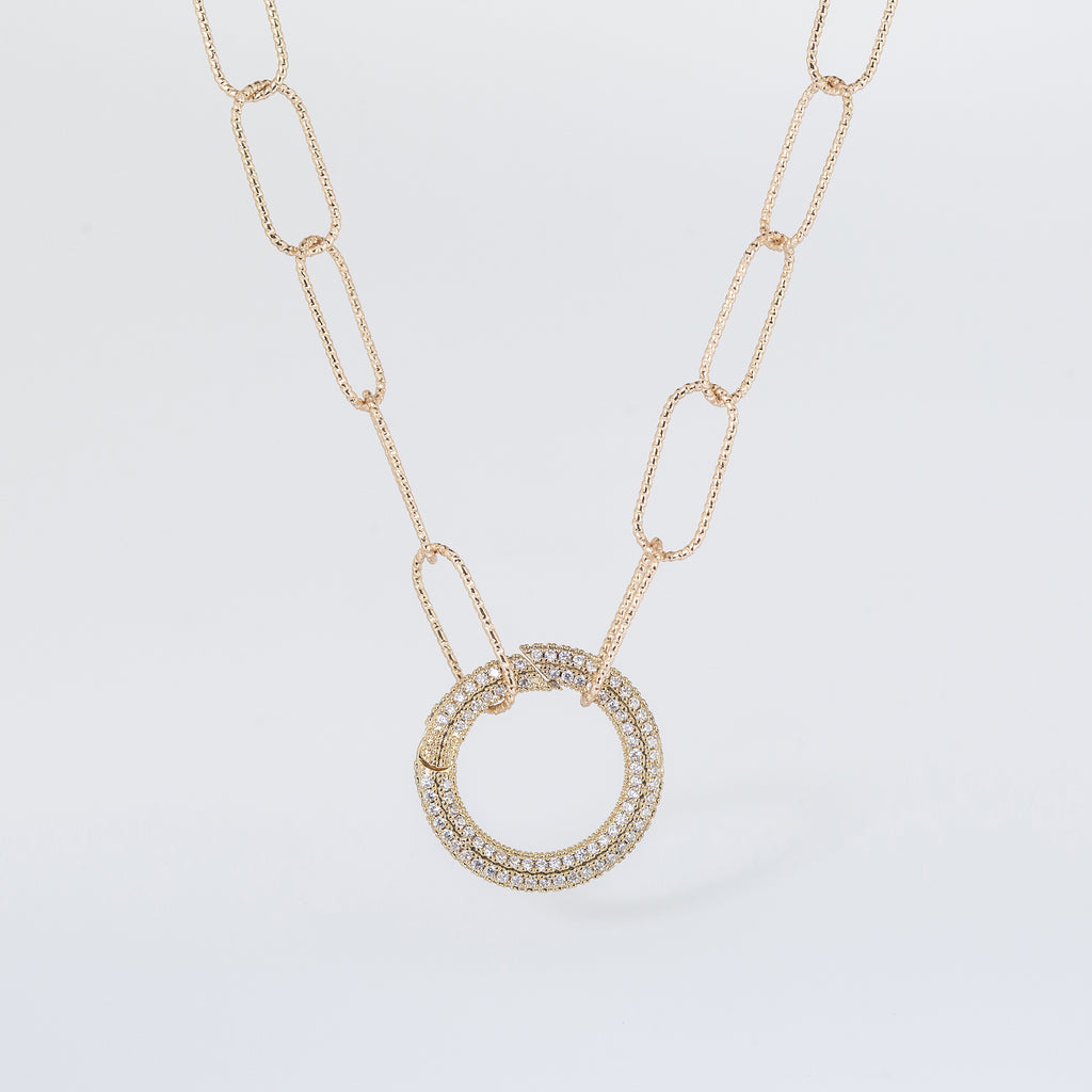Circle of Love Necklace Coastal Grit