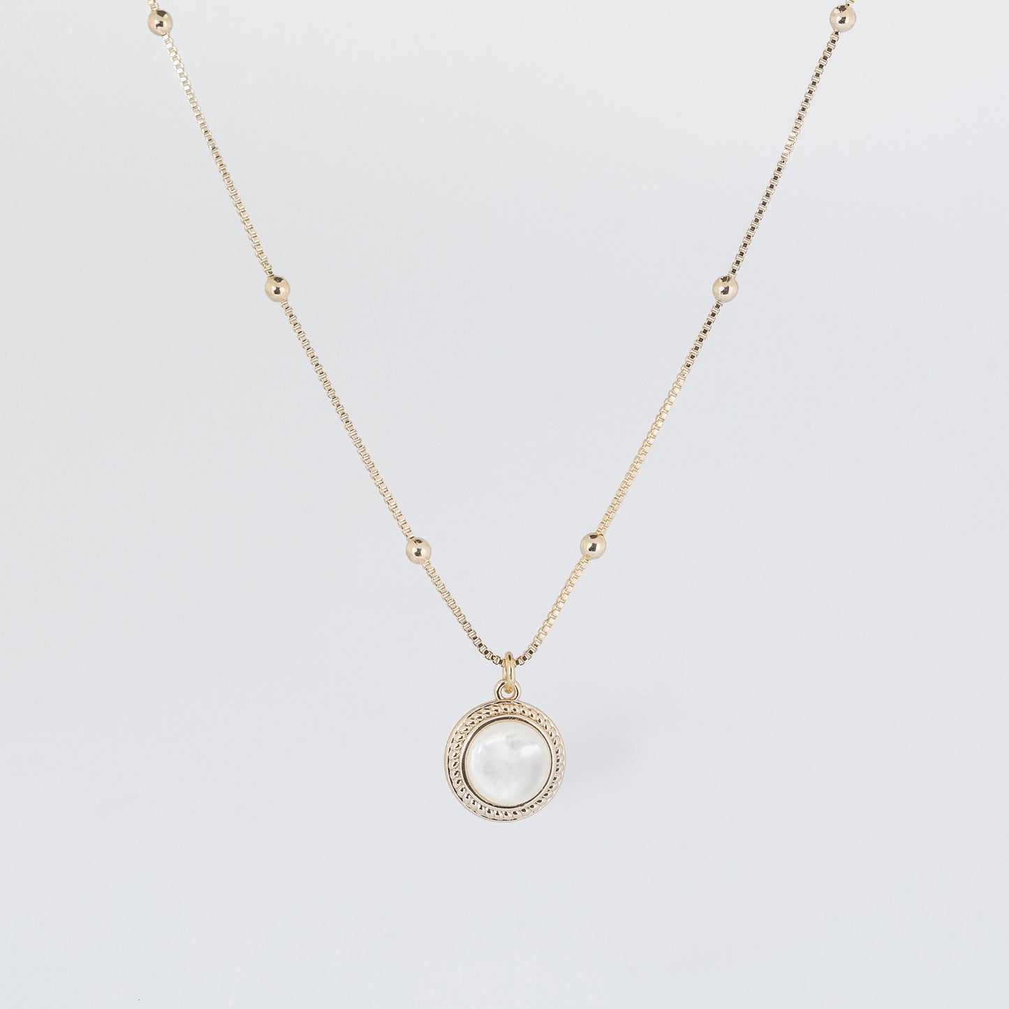 Diamond Moon Necklace