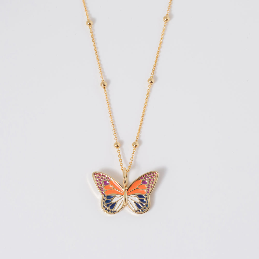 Boho Butterfly Necklace
