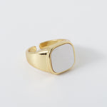 Mother of Pearl Dinner Ring