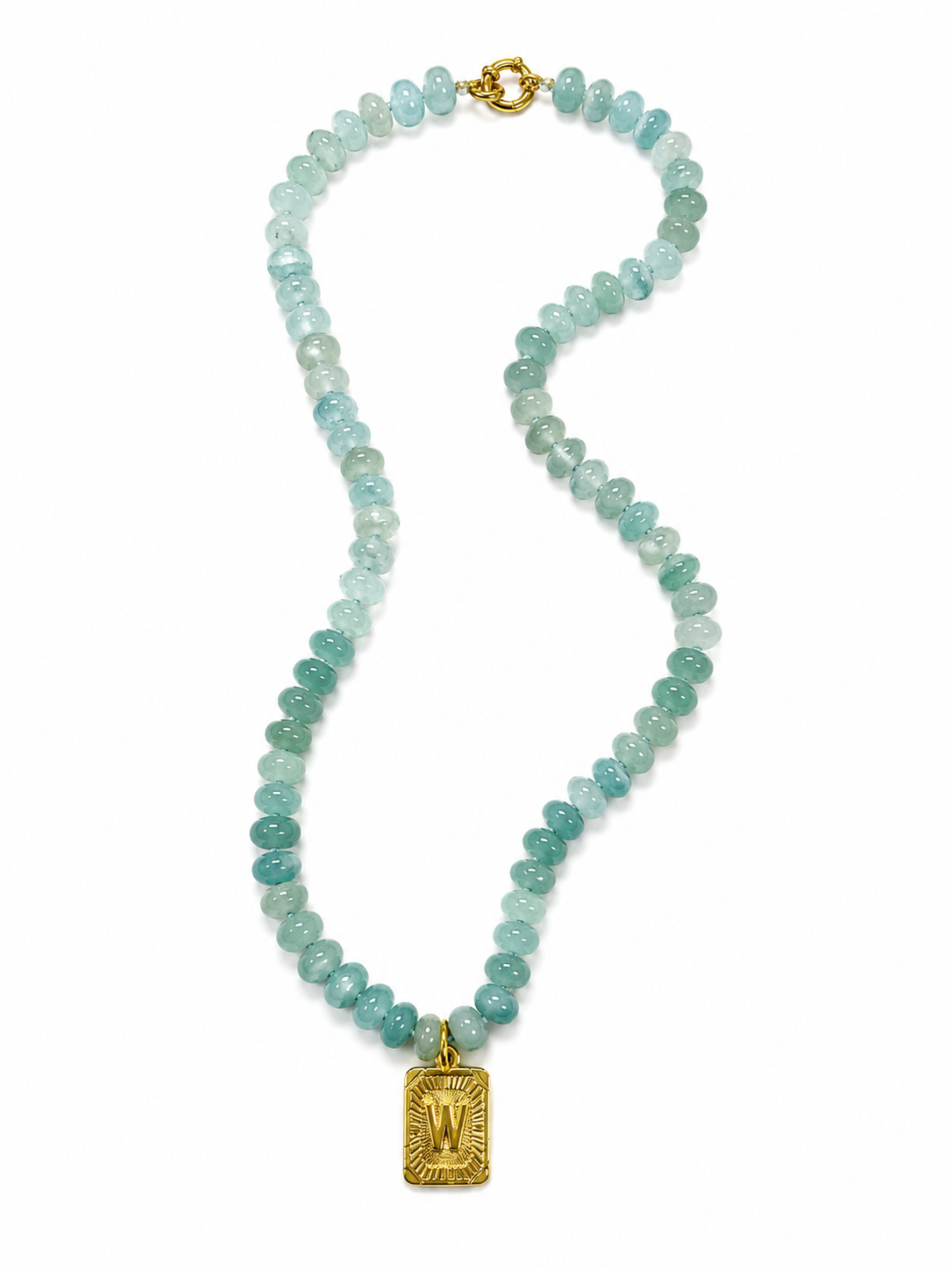 Palm Cove Initial Necklace
