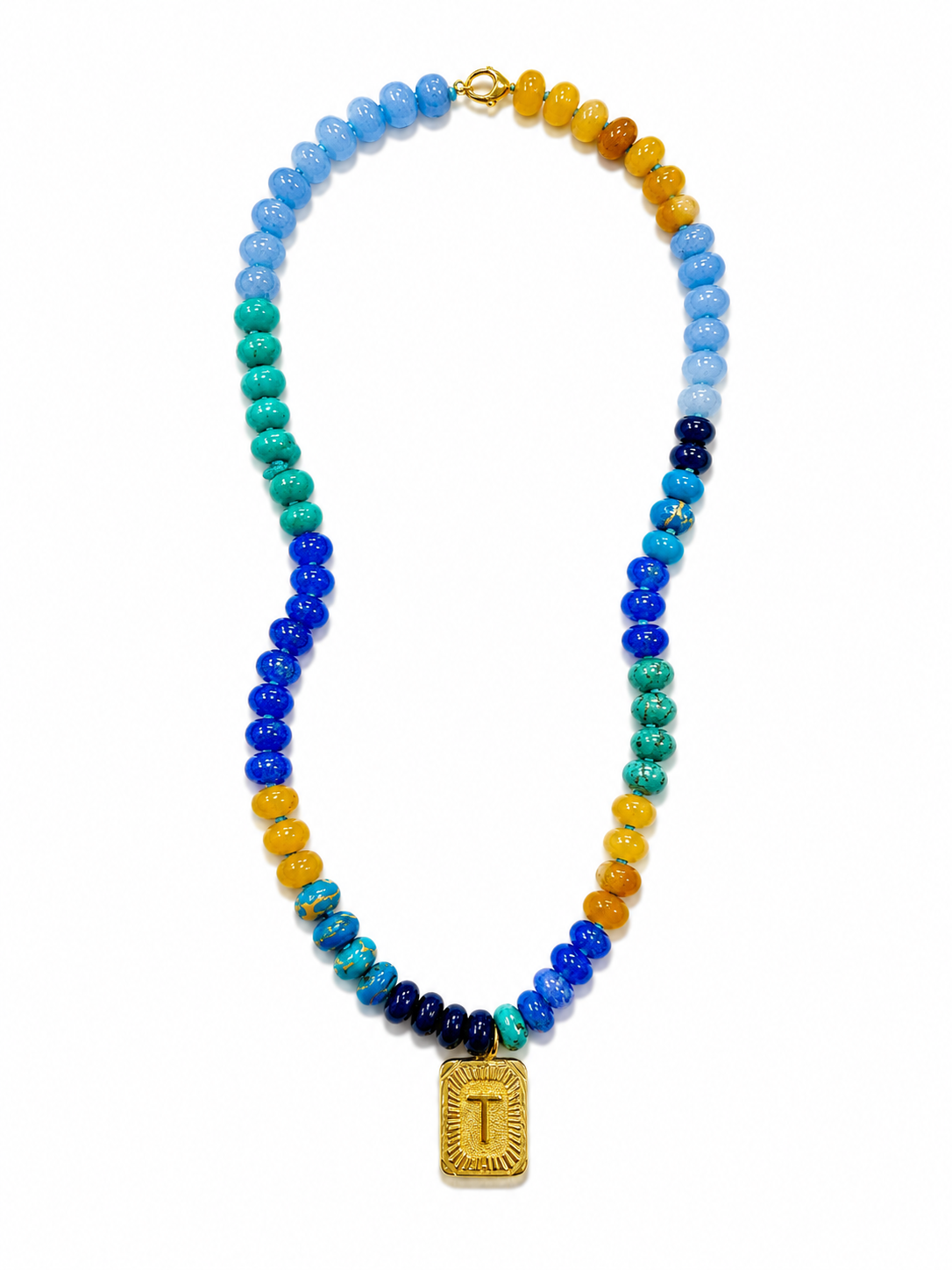 Palm Cove Initial Necklace