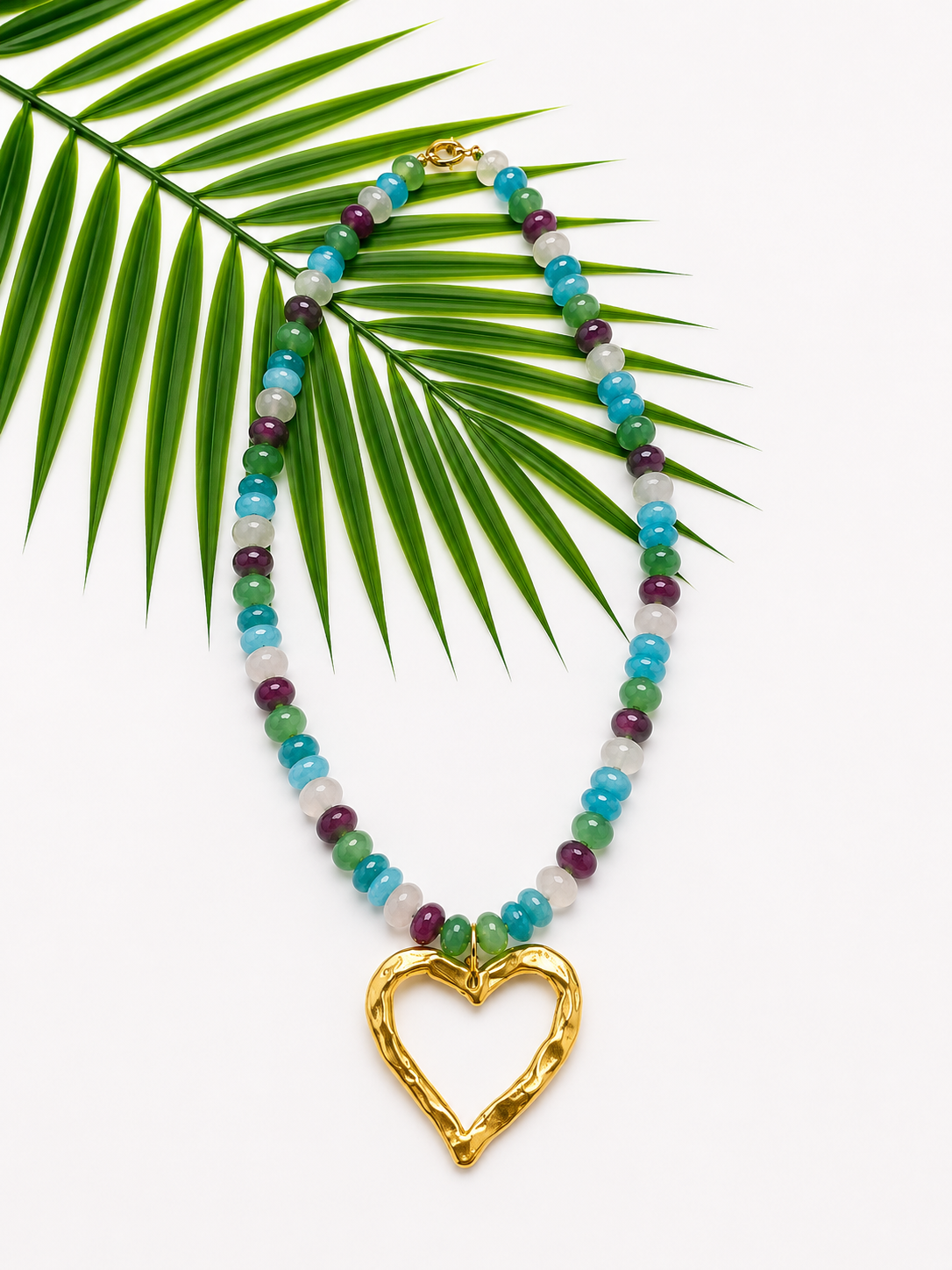 Palm Heart Necklace