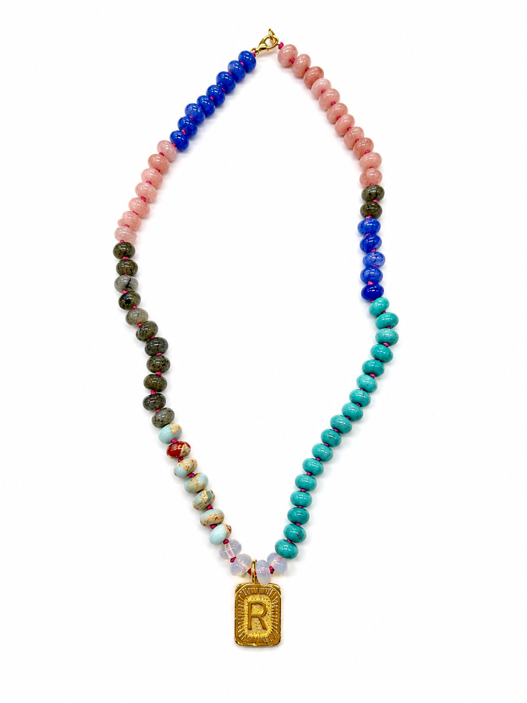 Palm Cove Initial Necklace