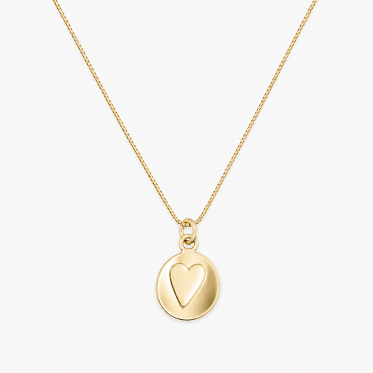 Heart Stamp Necklace