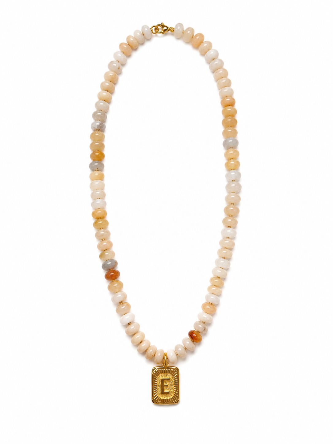 Palm Cove Initial Necklace