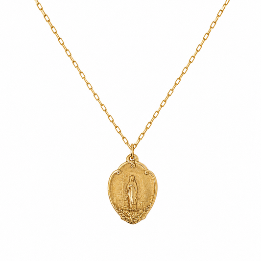 Shield of Mary Pendant Necklace