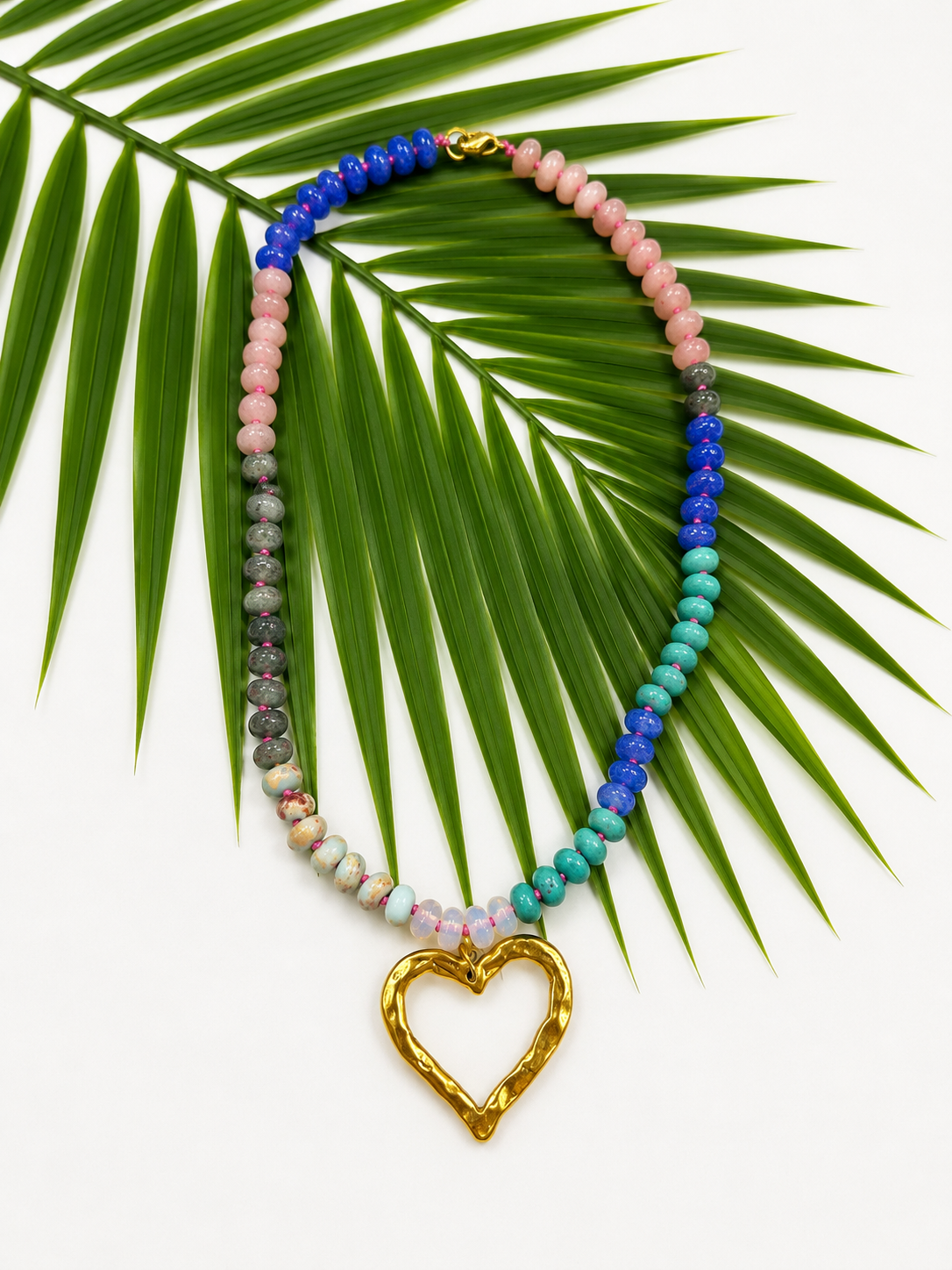 Palm Heart Necklace
