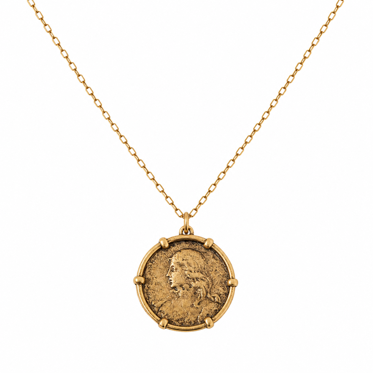 St. Joan of Arc Pendant Necklace