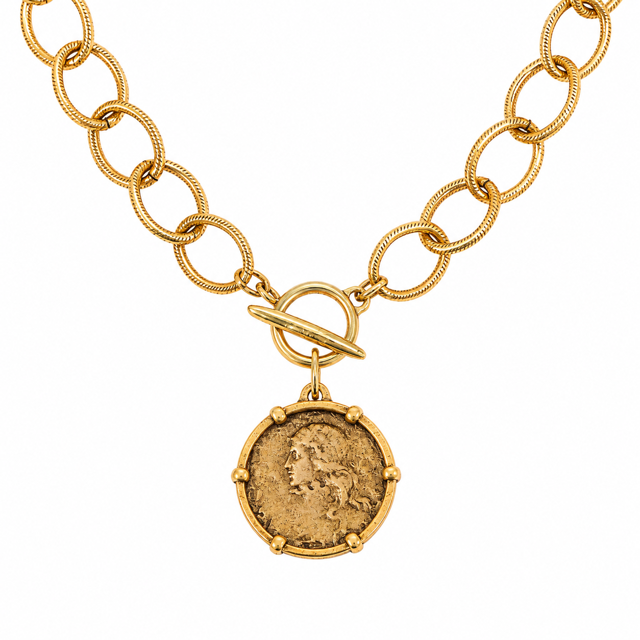 St. Joan of Arc Pendant Necklace
