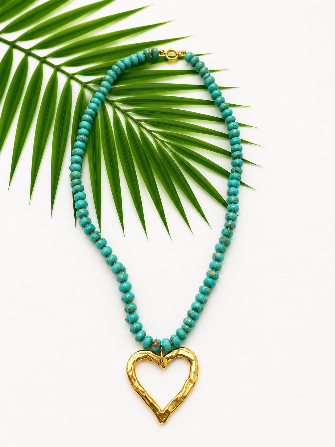 Palm Heart Necklace
