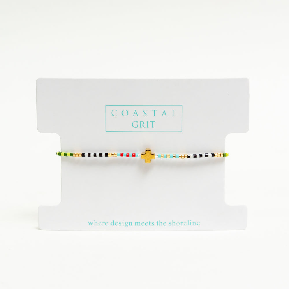 Coastal Cross Bracelet