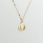 Heart Stamp Necklace