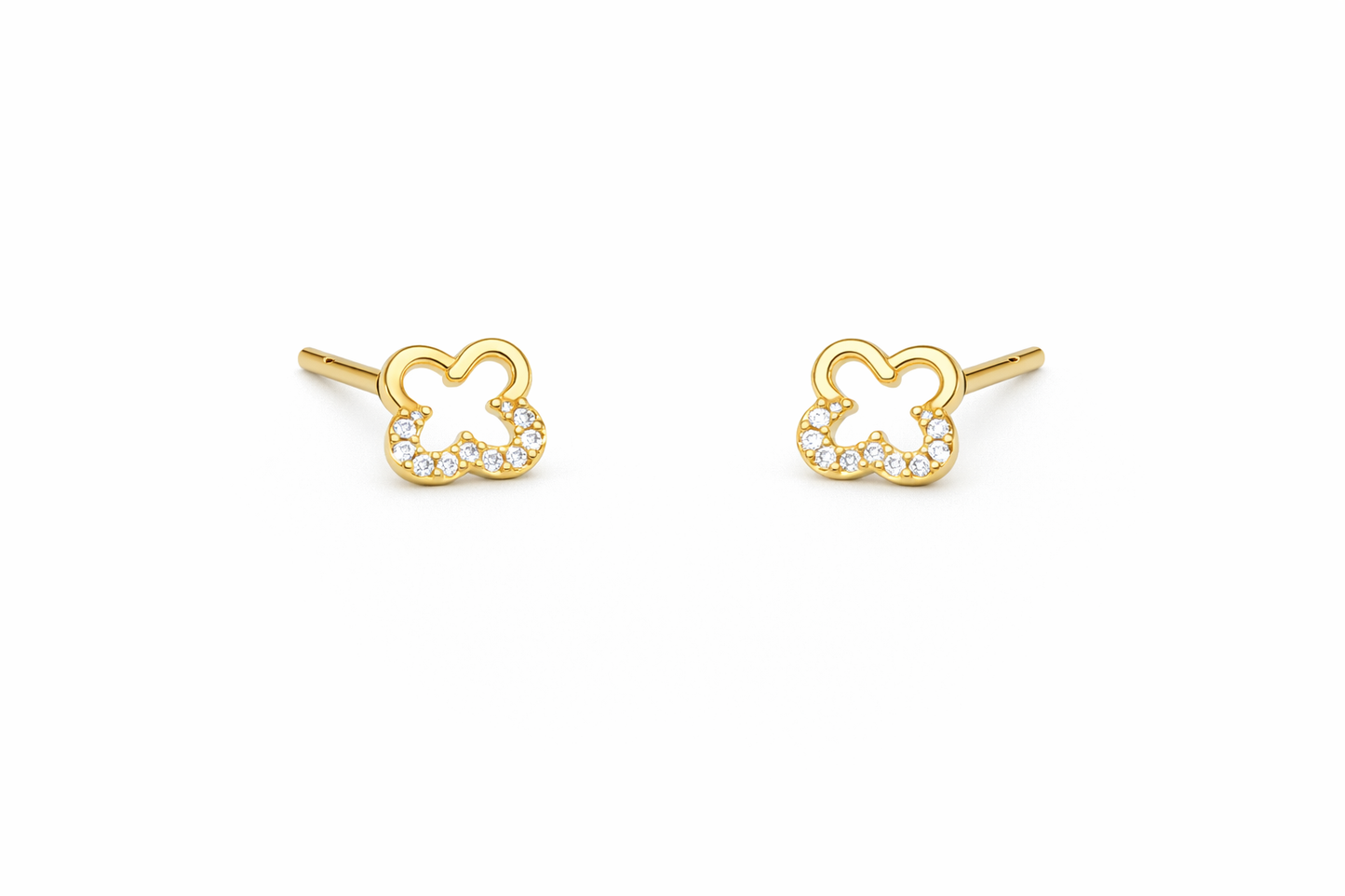 CK Quatrefoil Earrings