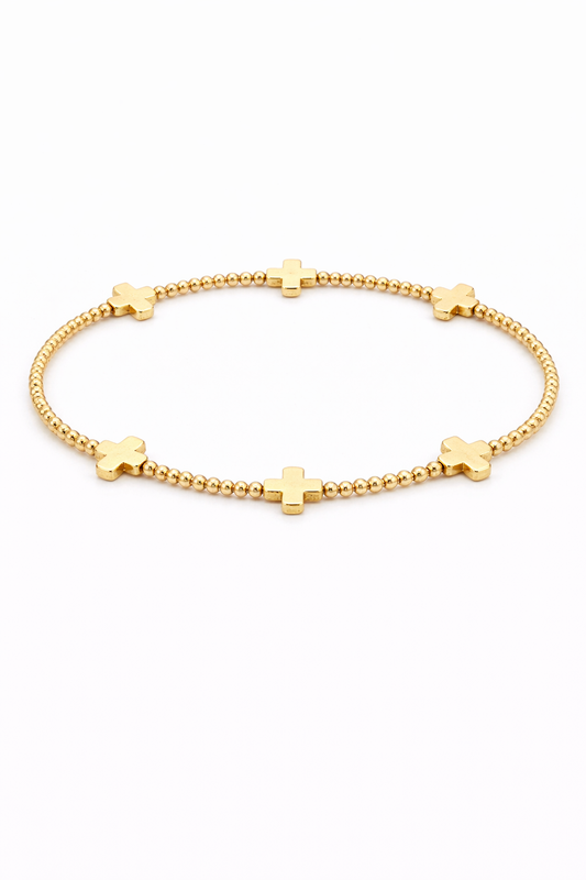 Gold Coast Faith Bracelet