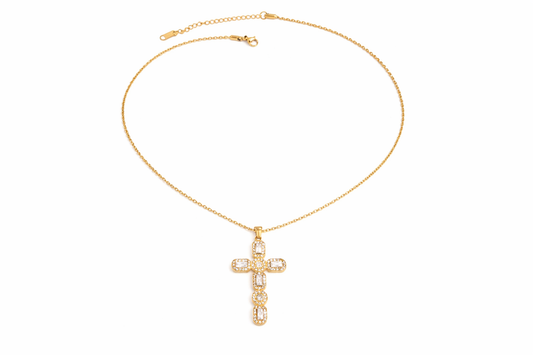 Margaret Cross Necklace
