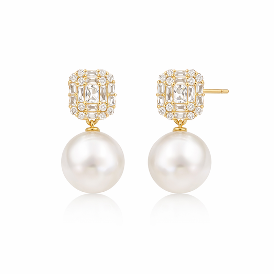 Tide Pearl Drop Earrings