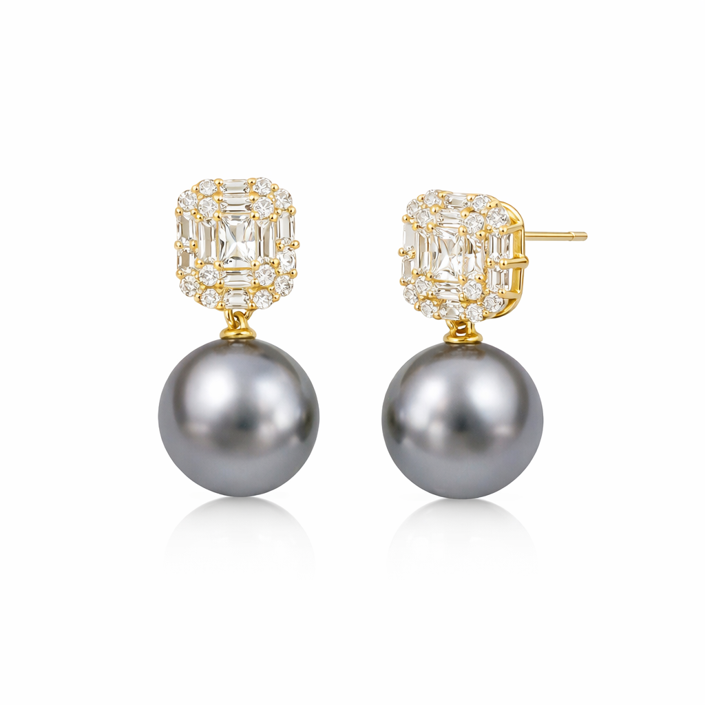 Tide Pearl Drop Earrings