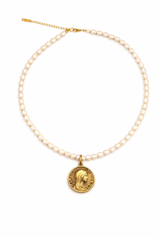 Sacred Pearl Necklace