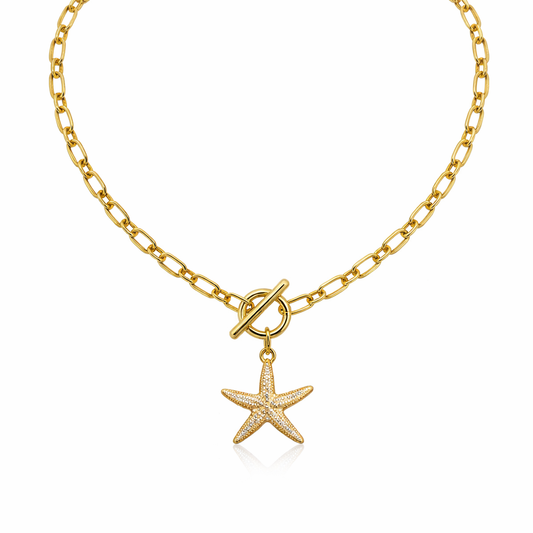 Starfish Toggle Necklace
