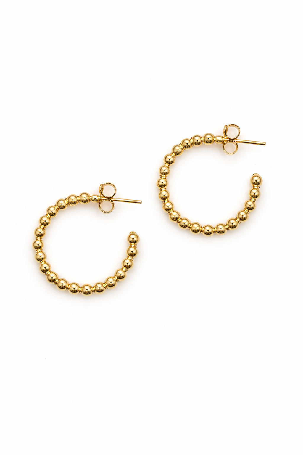 Classic Beaded Hoop