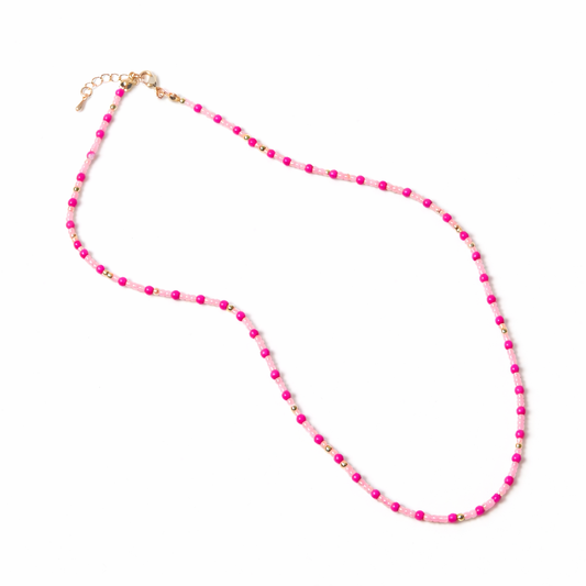 Pink Passion Island Girl Necklace