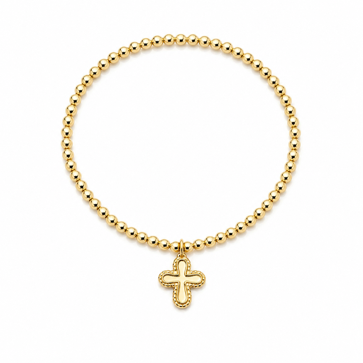 Gold Coast Divine Cross Bracelet