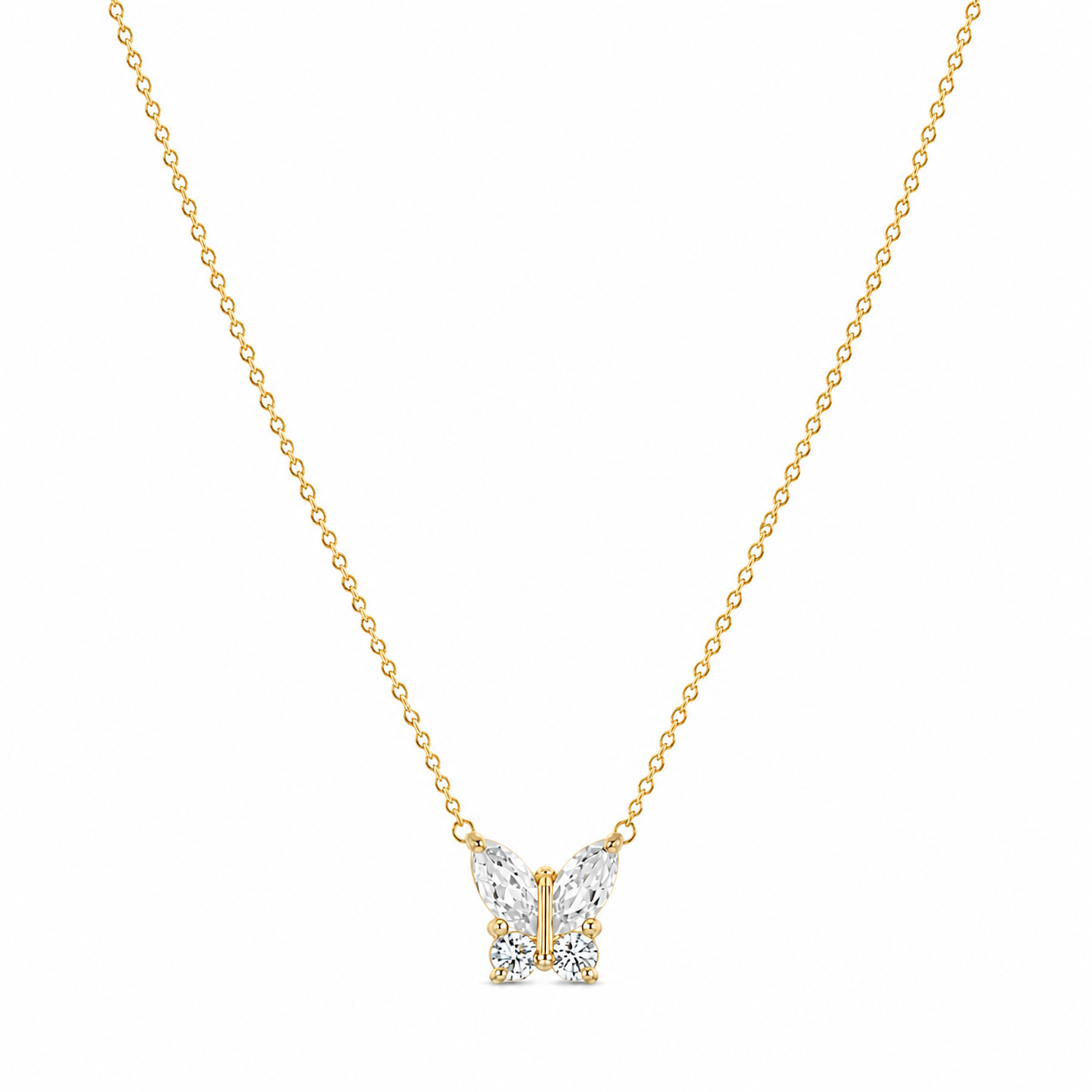 CK Butterfly Necklace
