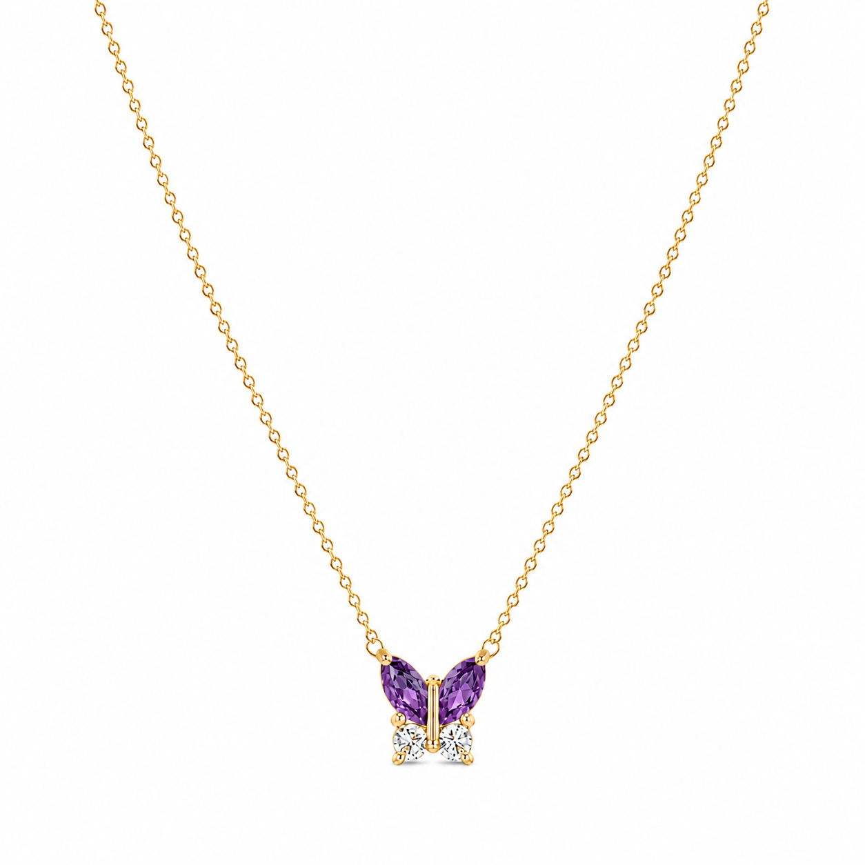 CK Butterfly Necklace