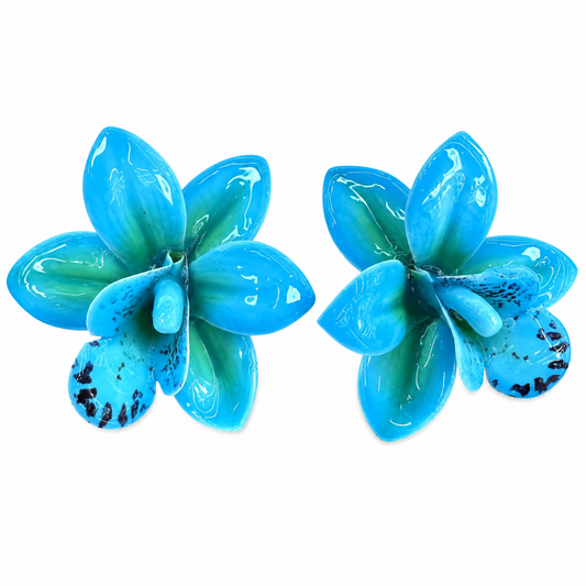 Hibiscus Bloom Earrings