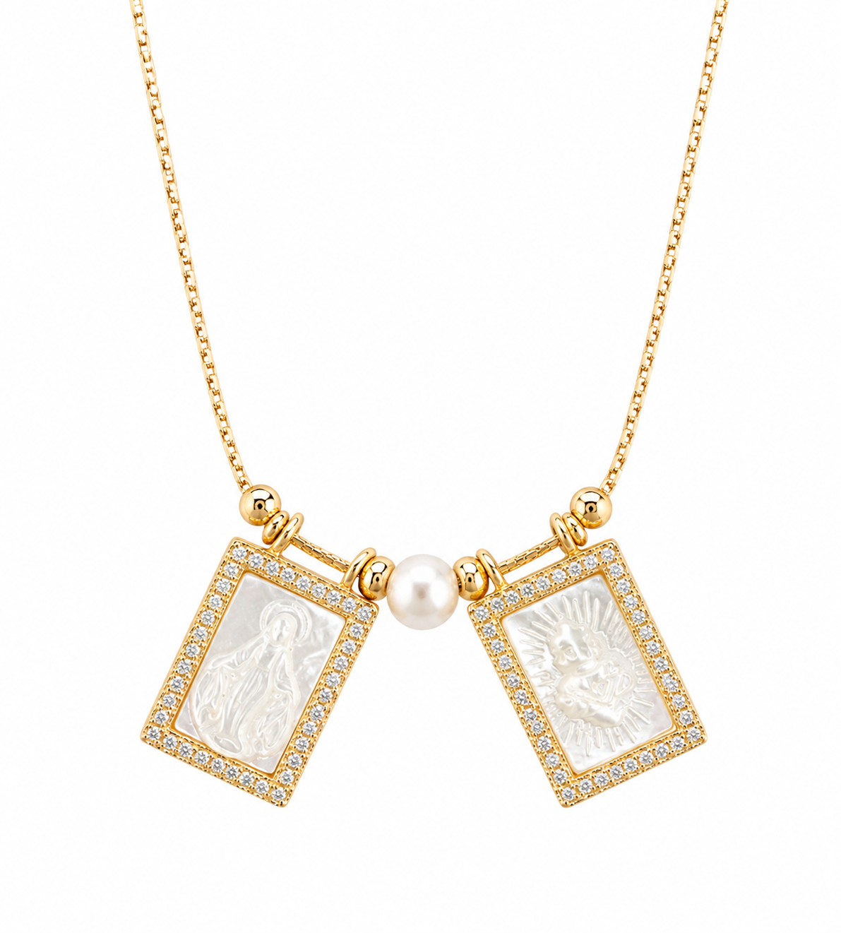 Mother of Pearl Sacred Scapula