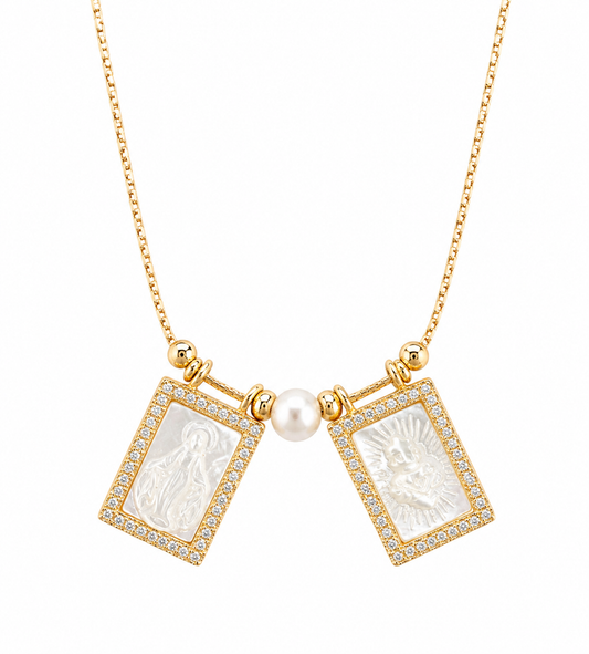 Mother of Pearl Sacred Scapula