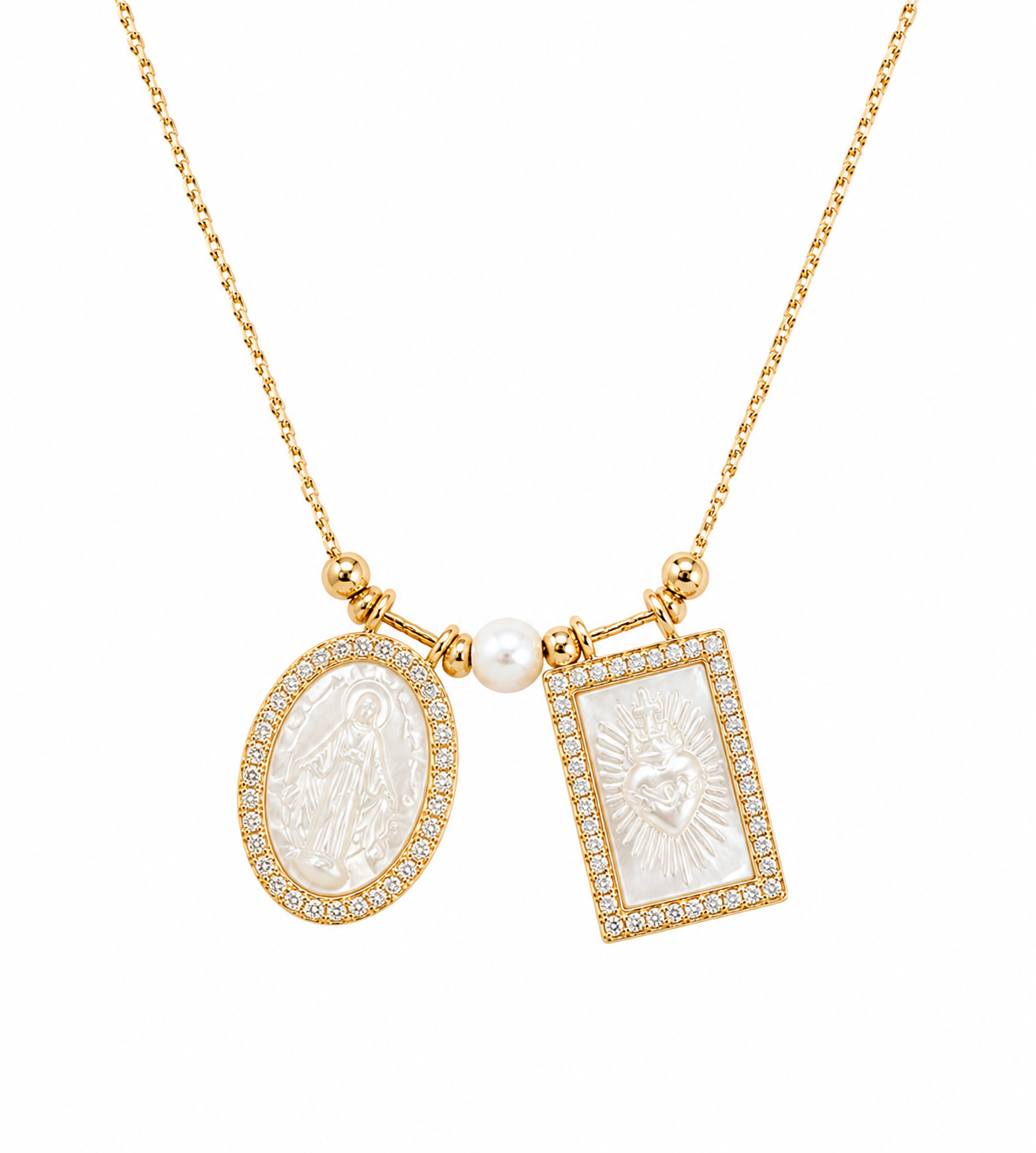 Mother of Pearl Sacred Scapula