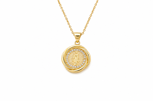 Mary Stamp Necklace