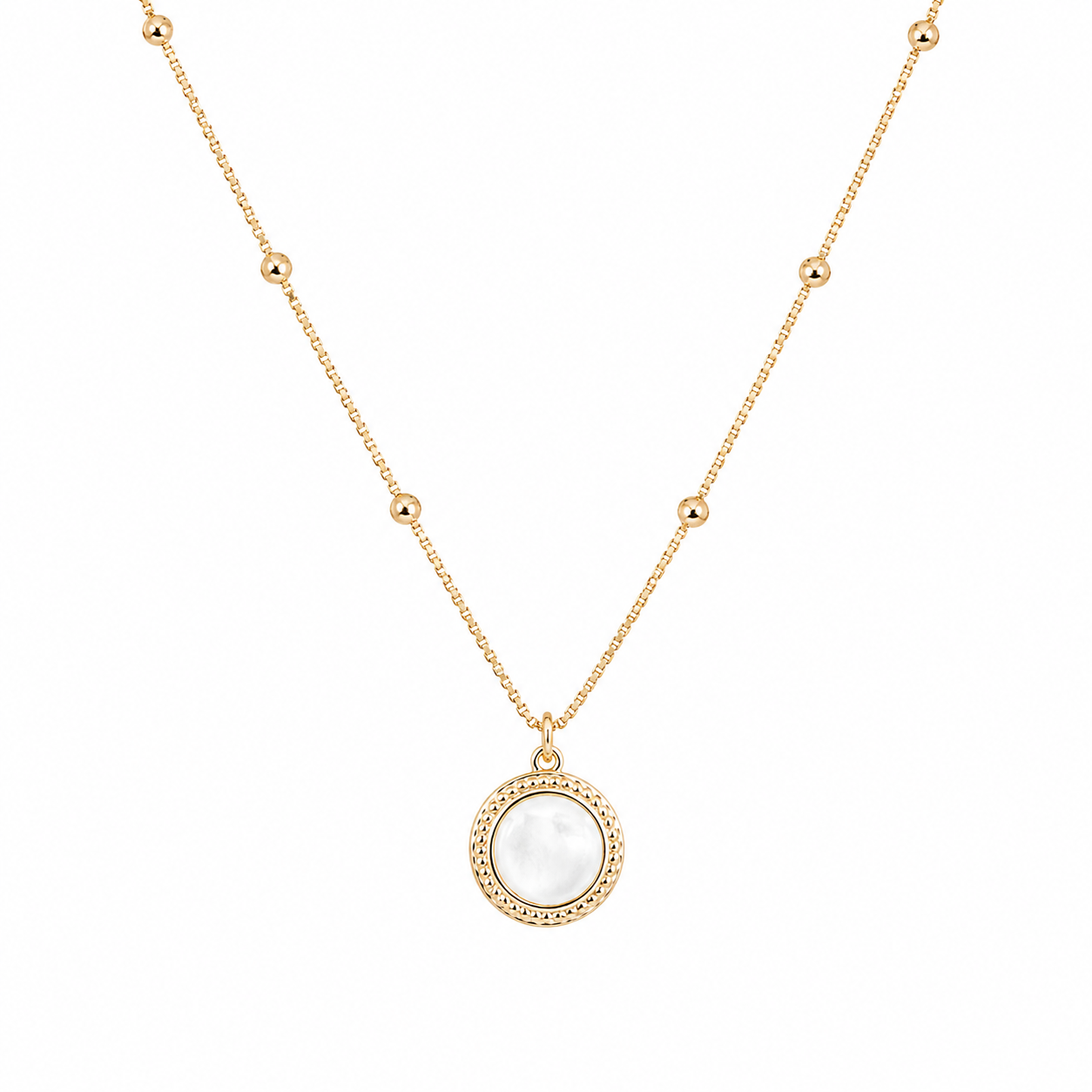 Diamond Moon Necklace