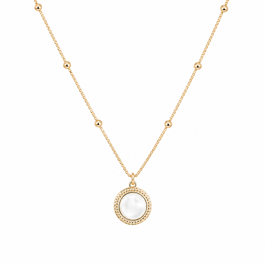 Diamond Moon Necklace